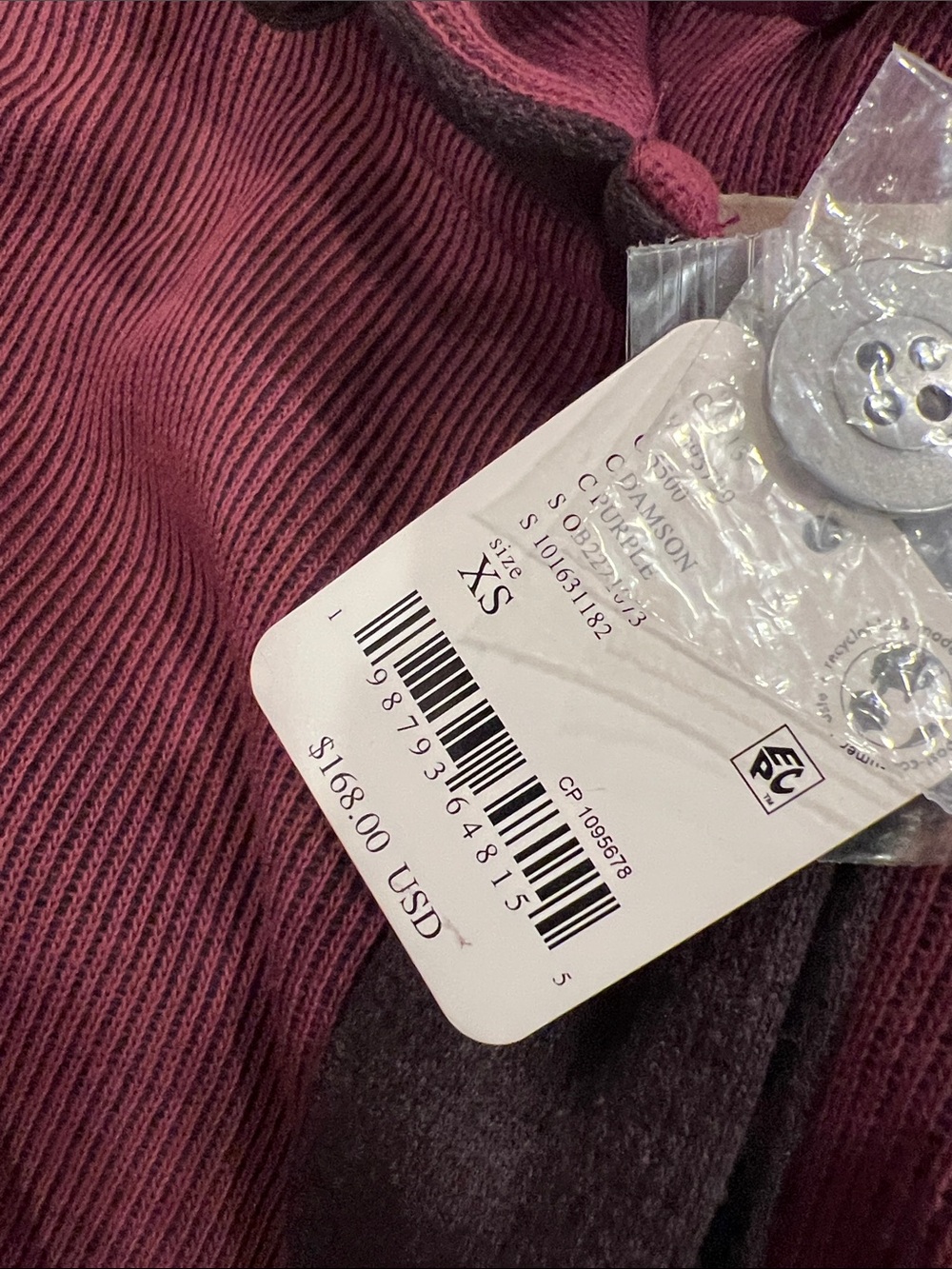 R.NWT $168 Free People Tomorrows
Sweatshirt Cardigan Hooded over - Picture 5 of 5